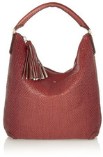 - Anya Hindmarch brick Huxley shoulder bag- Woven leather (Cal...