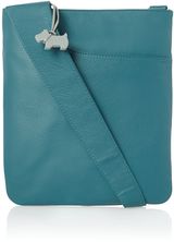 Radley Pocket bag medium ziptop xbody leather blue bag, Blue