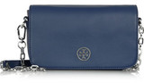 Tory Burch Robinson textured-leather shoulder bag