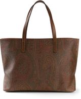 ETRO paisley shopper tote