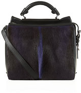 Crafted in supple leather with a luxuriously soft rabbit fur f...