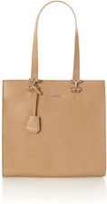 Modalu Cara taupe tote bag , Tote Bags , Shoulder straps.