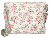 Cath Kidston Autumn Bloom & Button Spot Reversible Folded Messenger Bag