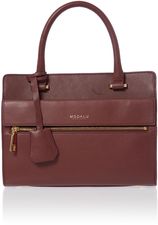 Modalu Erin burgundy small pocket tote bag , Tote Bags , Shoul...