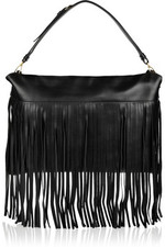 Miu Miu Fringed leather shoulder bag