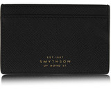 Smythson Panama textured-leather cardholder
