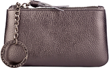 Smith & Canova Leather Coin Purse, Pewter