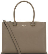 DKNY Large Saffiano Zip Shopper