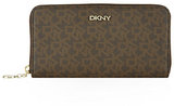 DKNY Monogram Zip Wallet
