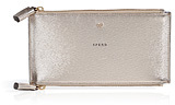 ANYA HINDMARCH Metallic Leather Zip Pouch