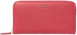 Paul Smith London Internal swirl pink large zip around purse, Pink