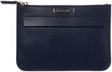 Paul Smith London Nappa soft navy large pouchette, Navy