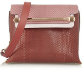 - Brick, rose and blush python, blush leather (Calf, Lamb)- Sn...