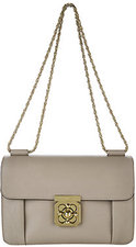 Crafted with buttery textured leather, Chloé’s Medium Elsie...