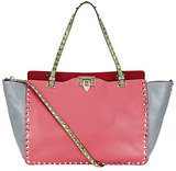 Valentino’s Rockstud Shopper commands attention when you wal...