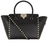 Valentino’s Rockstud Shopper commands attention when you wal...