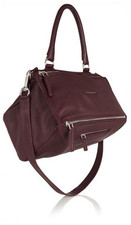 Givenchy Medium Pandora bag in burgundy leather