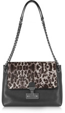 - Marc Jacobs dark-gray Safari shoulder bag- Leather - Adjusta...