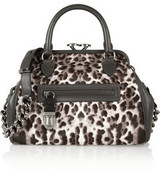 Marc Jacobs Safari Stam mini leather and calf hair shoulder bag