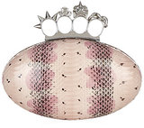 Alexander McQueen Oval Knuckle Duster Clutch