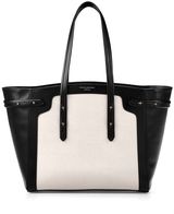 Aspinal of London Marylebone light bag, Black/White