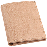 Aspinal of London Saffiano Leather Credit Card Case, Cream