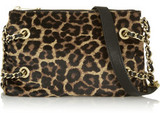 - MICHAEL Michael Kors leopard-print bag- Calf hair- Leather s...