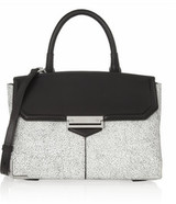 - Alexander Wang Marion large shoulder bag- Cracked white leat...