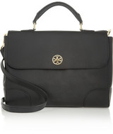 Tory Burch Robinson textured-leather satchel