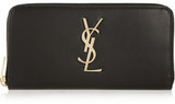 Saint Laurent Monogramme leather continental wallet