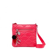 Lulu Guinness Shocking Pink Quilted Lips Small Jamie