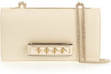 - Cream leather (Calf)- Magnetic snap-fastening front flap- Co...