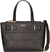 Modalu Belle Small Leather Grab Bag Black