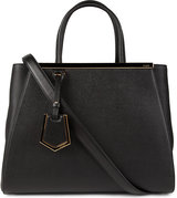 Fendi 2Jours small saffiano leather tote