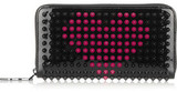 Christian Louboutin Panettone spiked patent-leather wallet