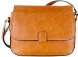 Tula Smooth Originals Medium Leather Across Body Bag Tan
