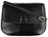 Tula Small Smooth Originals Leather Across Body Bag Black