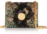 Marc Jacobs Trouble sequin-embellished python shoulder bag