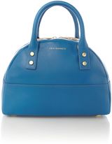 Lulu Guinness Layla blue small dome cross body bag, Blue