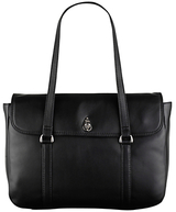 Tula Nappa Originals Large Leather Tote Bag Black