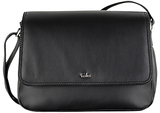 Tula Nappa Originals Large Leather Across Body Bag Black