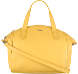Tula Nappa Originals Medium Leather Multiway Grab Bag Yellow