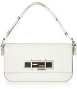 - White leather (Calf)- Twist lock-fastening front flap- Comes...