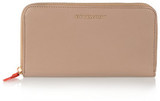 Givenchy Continental wallet in taupe and black leather