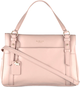 Radley Chelsea Leather Small Zip Top Grab Bag Pale Pink