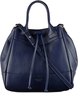 Radley Holland Park Small Drawstring Grab Bag Navy