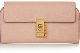 Chloé Drew textured-leather wallet