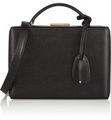 Mark Cross Grace textured-leather shoulder bag