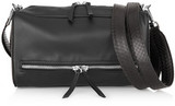 Maison Martin Margiela Convertible leather and watersnake shoulder bag