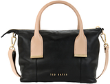 Ted Baker Amelia Leather Mini Tote Bag Black